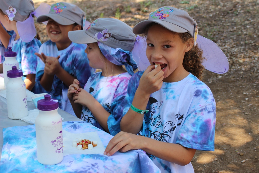 girls on camp